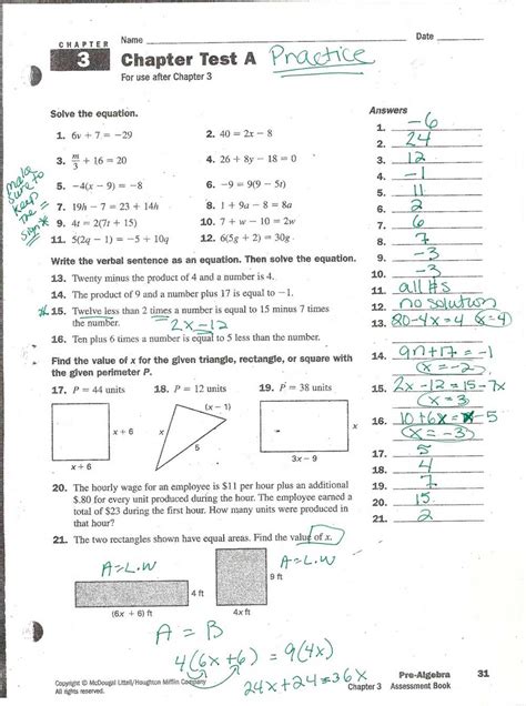 <b>Answer</b> <b>Key</b> Section 10 Algebra <b>Nation</b> MAFS 1. . Math nation geometry workbook answer key